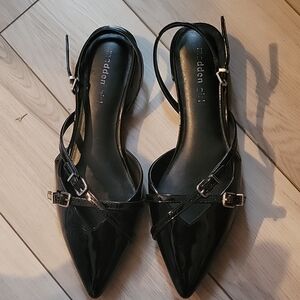 Madden Girl Black Strappy Women's Shoes